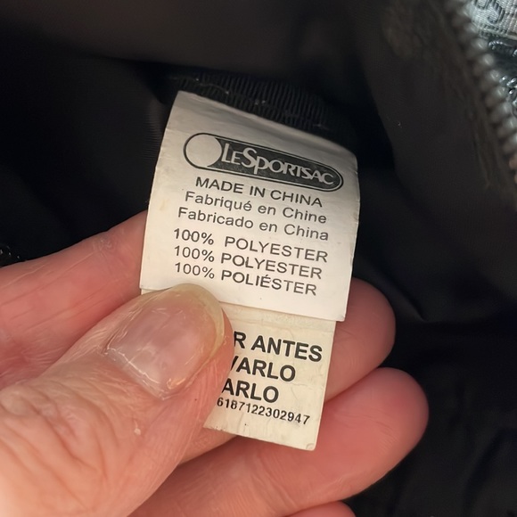 Lesportsac Crossbody Bag with Diamond Ring Jewel Gem Bling Print 2009 - Picture 5 of 5